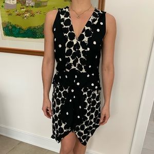 Black and white dress